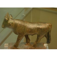 Egyptian bull Apis, wings engraved on its body